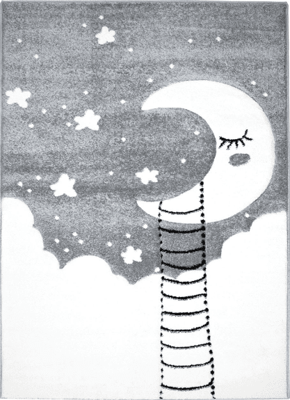 Kinderteppich - Bueno Moon (grau)