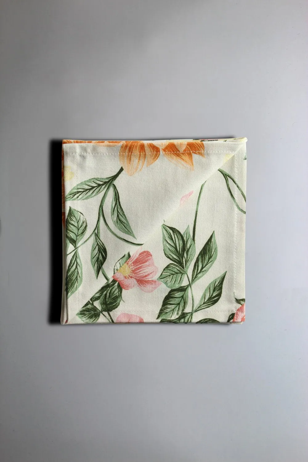 Serviette im 4er-Pack - Dahlia (orange)