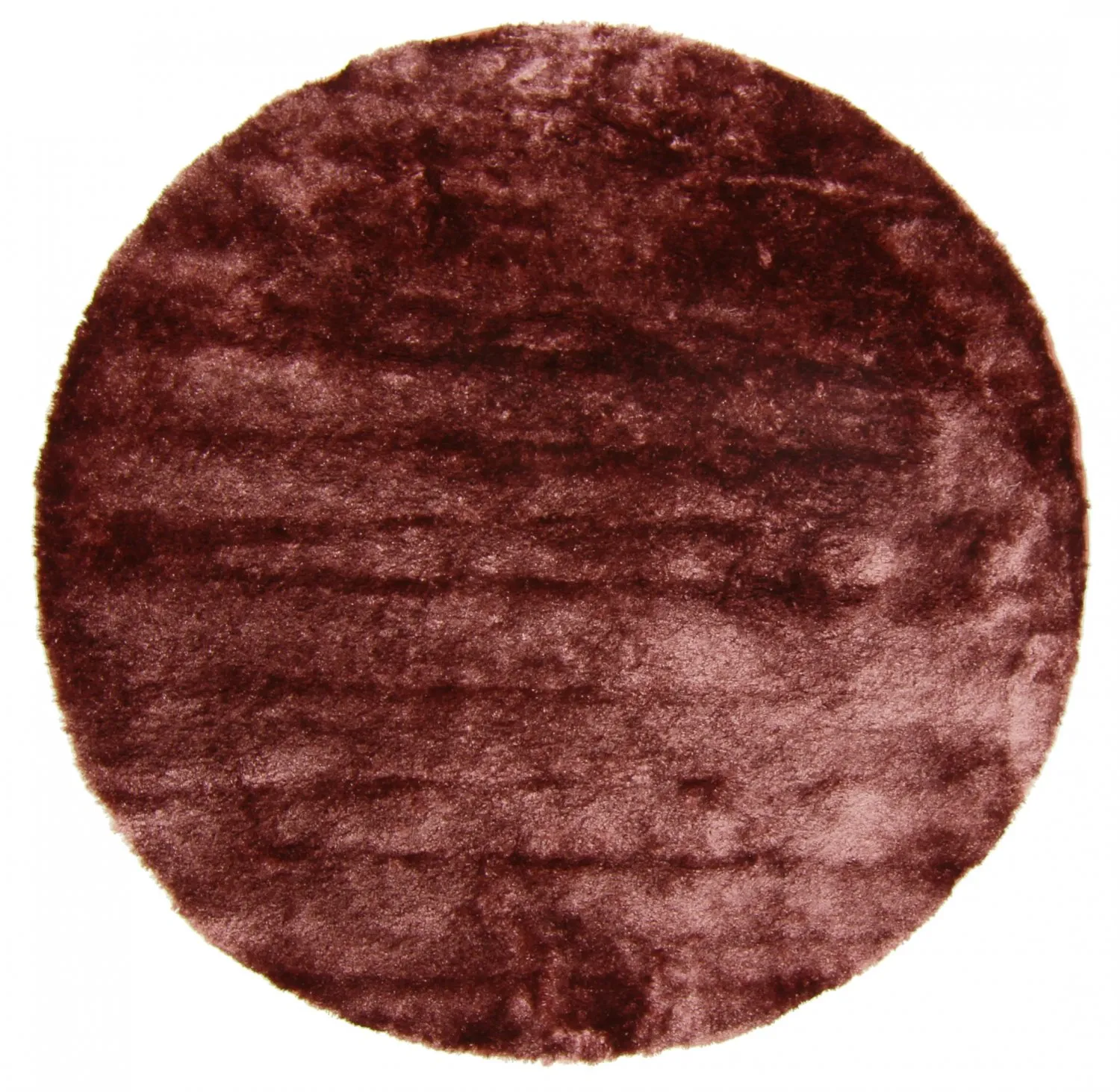 Runde Teppiche - Shaggy Luxe (coral pink)