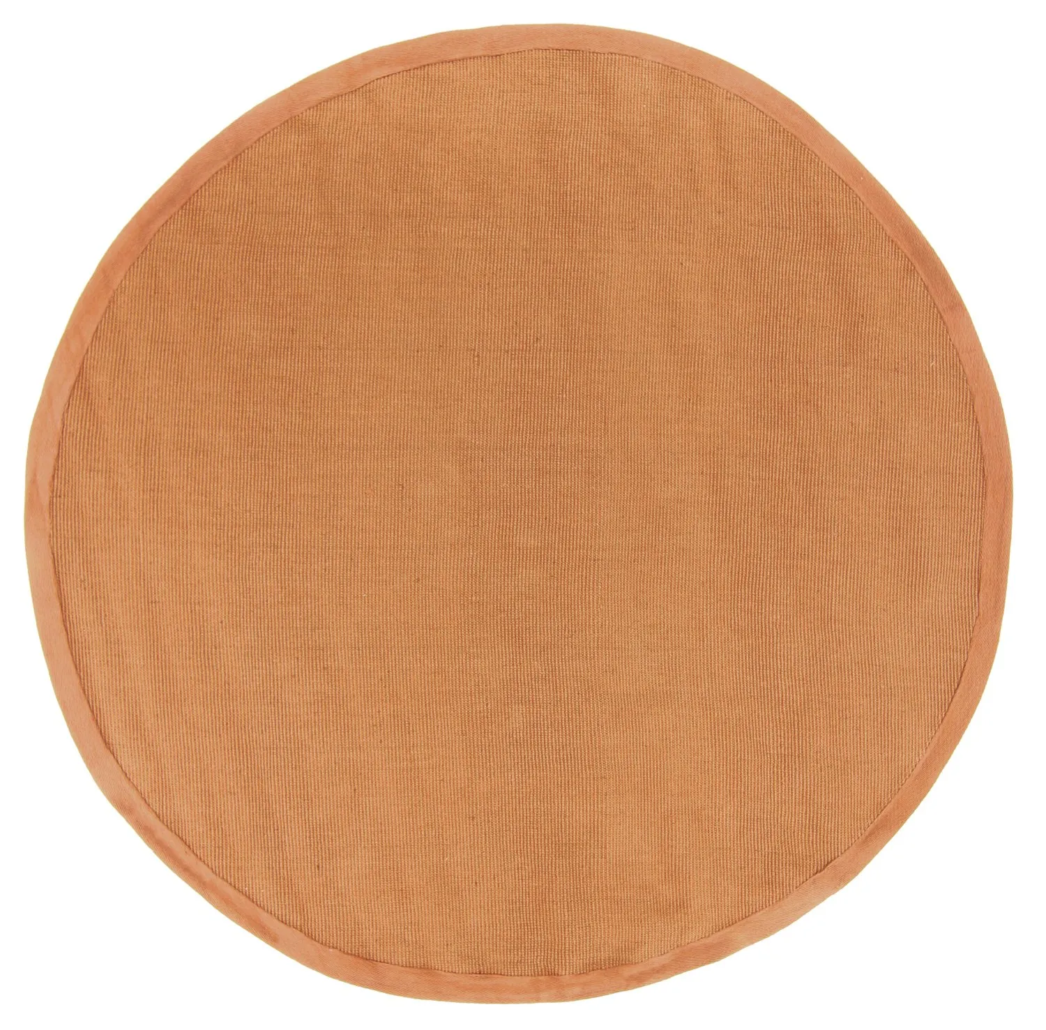 Rund Teppich (sisal) - Agave (orange)