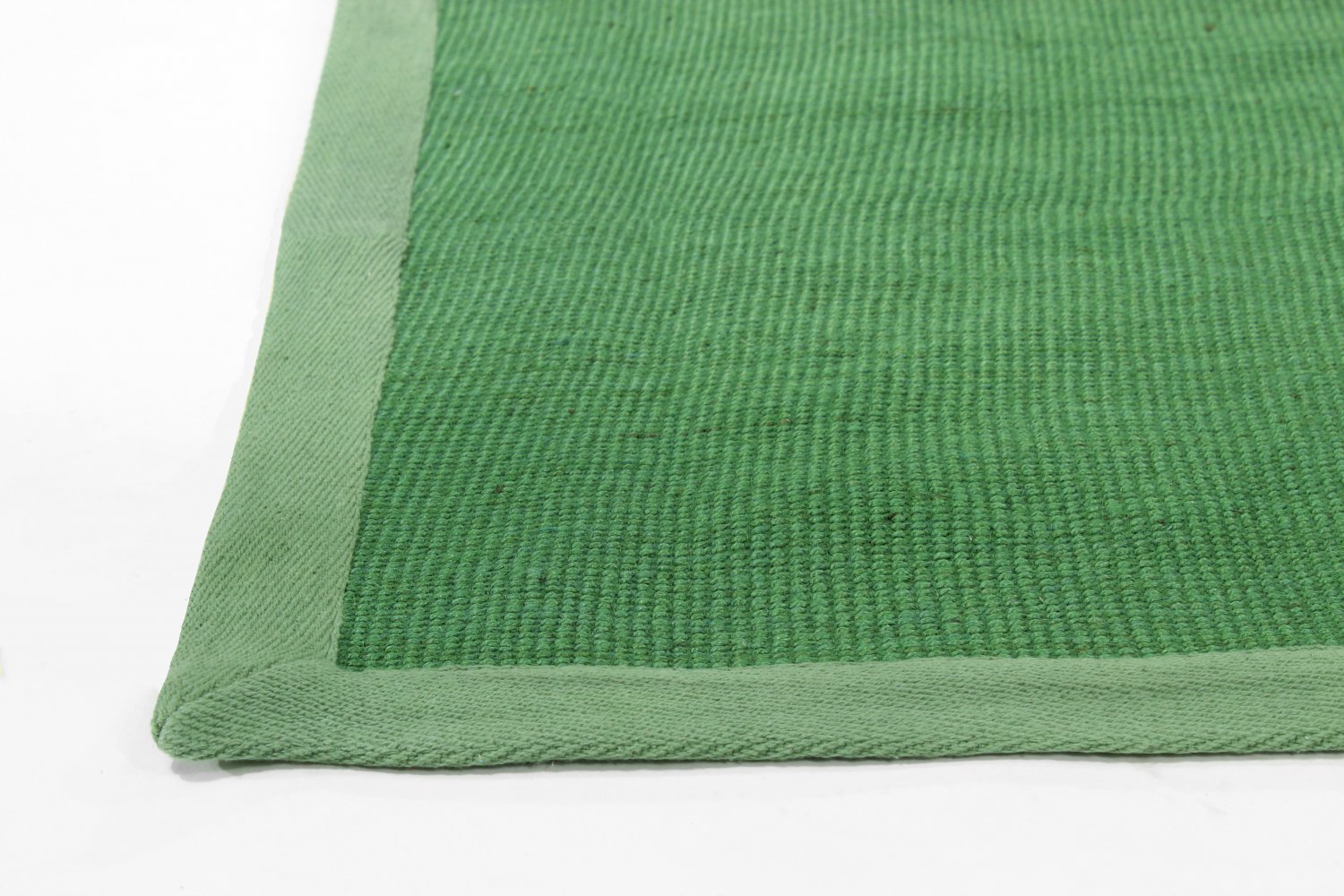 Pflegeleicht Sisal Teppich Grün Blätter "Color" praktische strapazierfähig und langlebig 