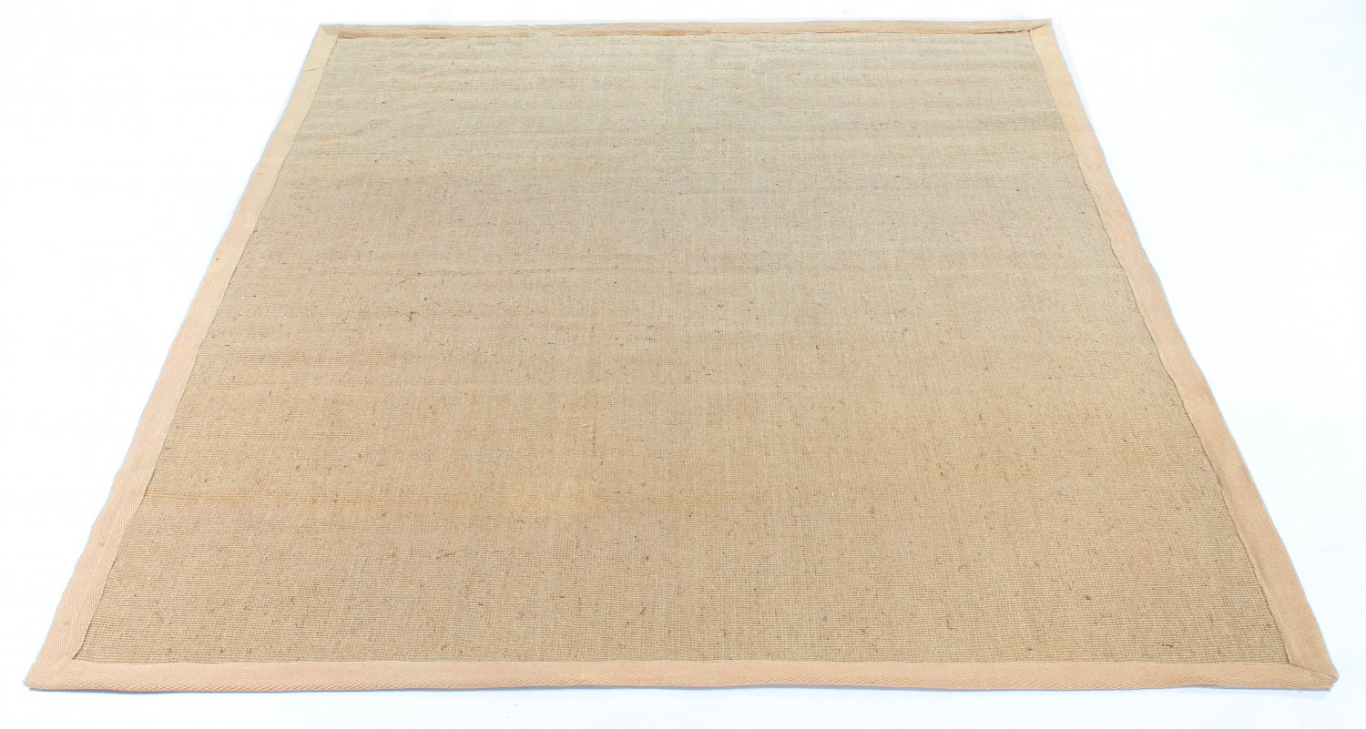 Sisal Teppich Modern Design Punkte Muster Strukturiert Küche Taupe 160x230cm 