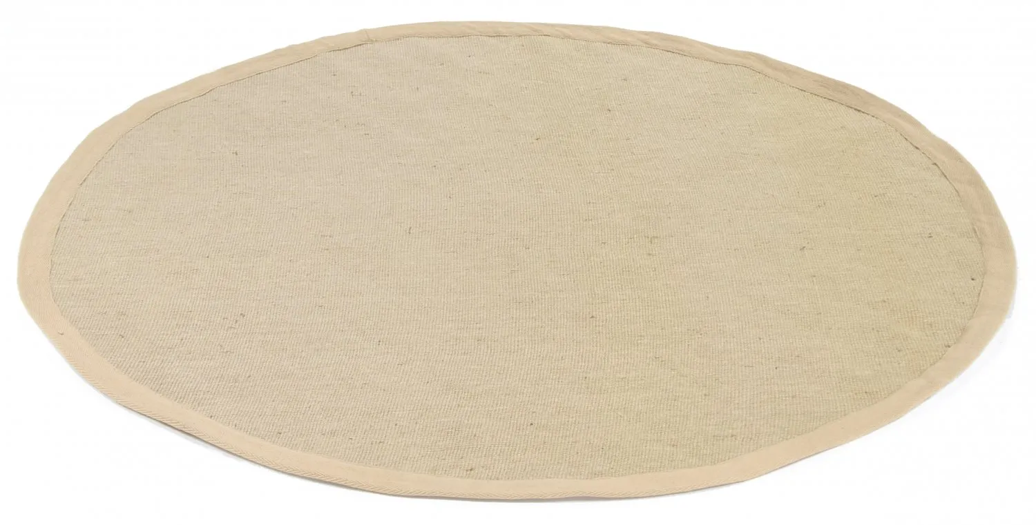 Rund Teppich (sisal) - Agave (taupe)