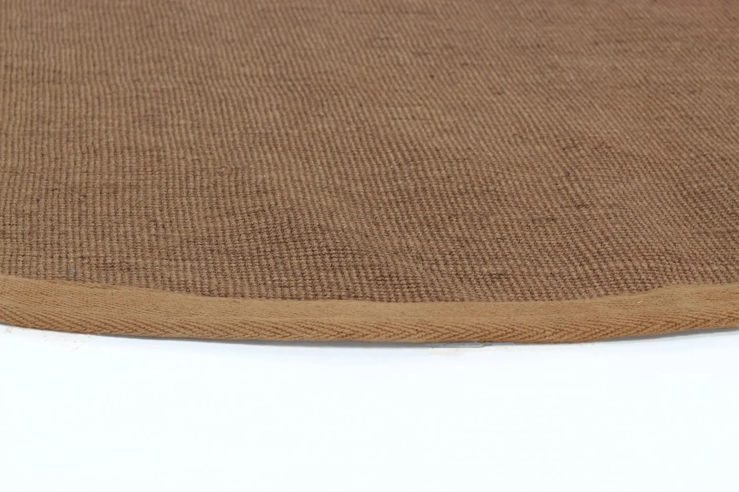Rund Teppich (sisal) - Agave (braun)