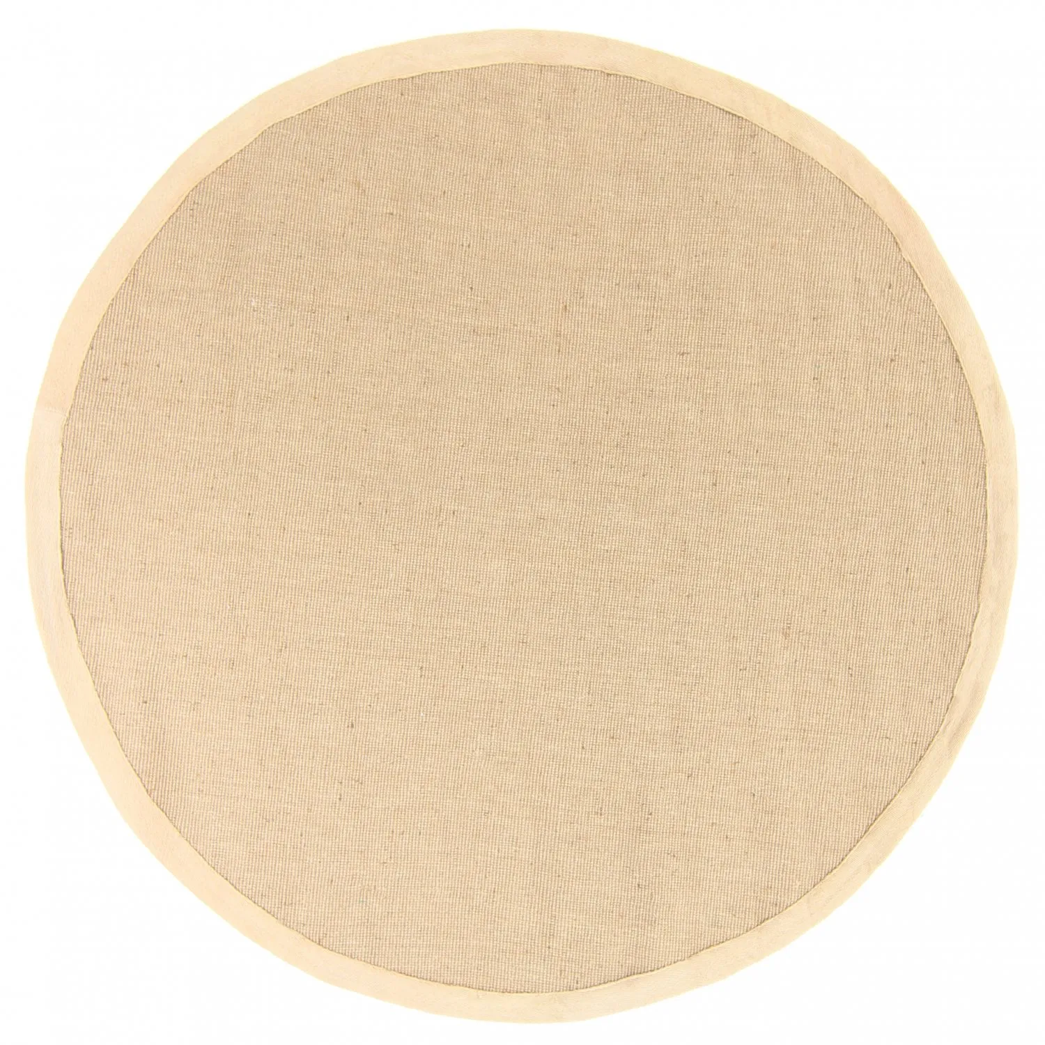 Rund Teppich (sisal) - Agave (beige/beige)