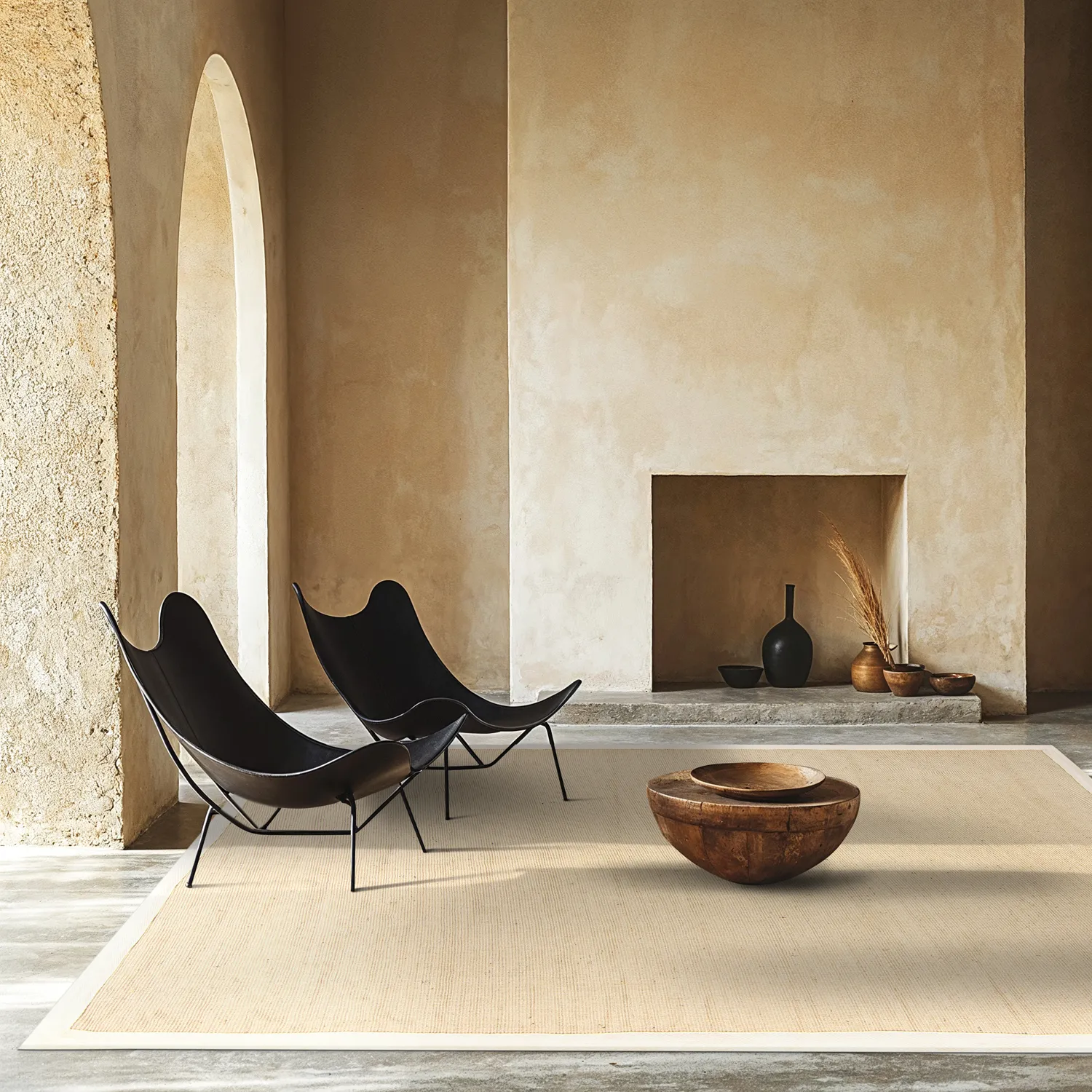 Sisal-Teppich - Agave (elfenbein)
