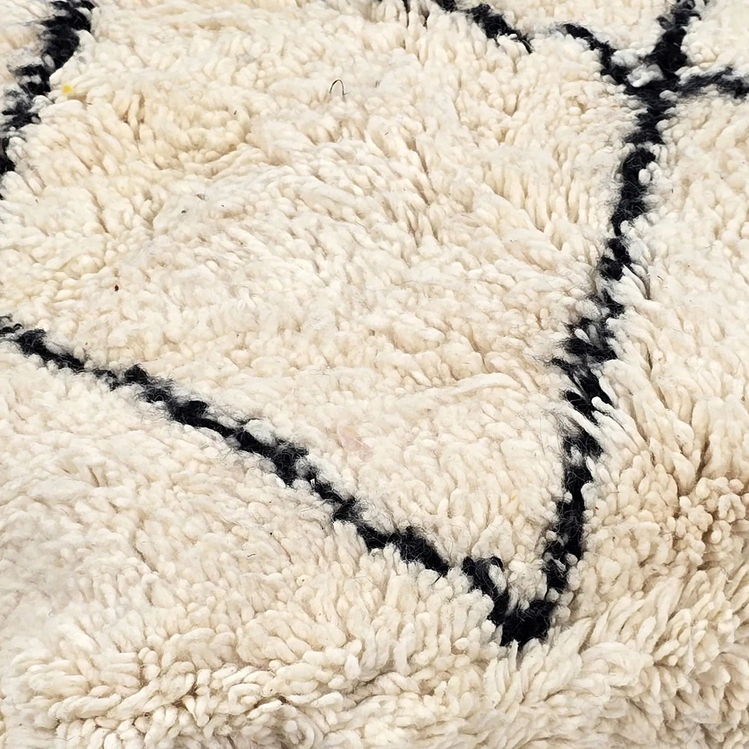 Sitzpoufs - Marokkanischer Pouf Beni Ourain 020
