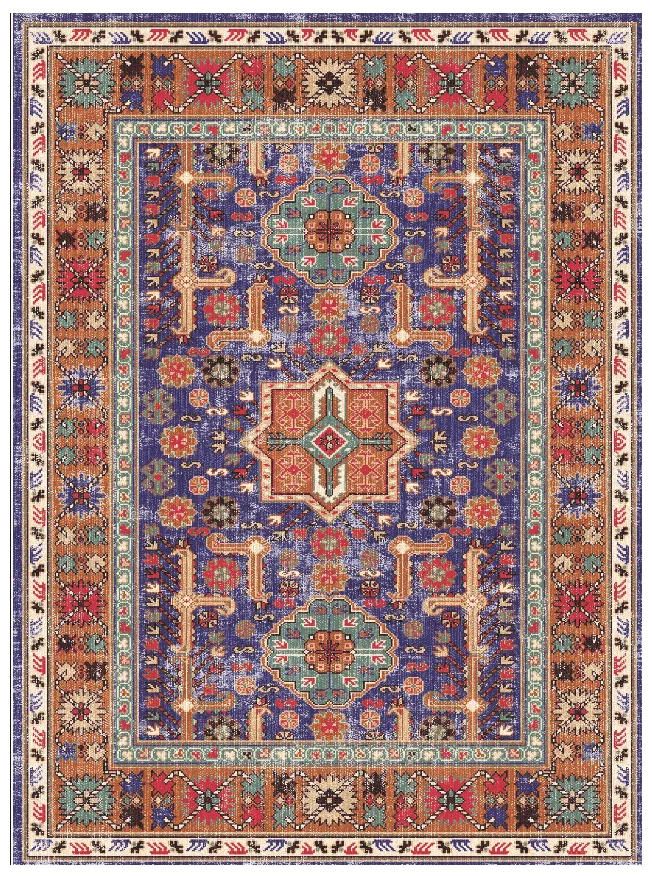 Wilton-Teppich - Patnos (blau/multi)