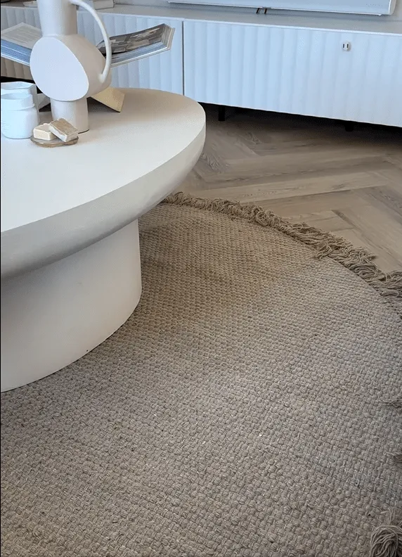 Runde Teppiche - Pike (beige)