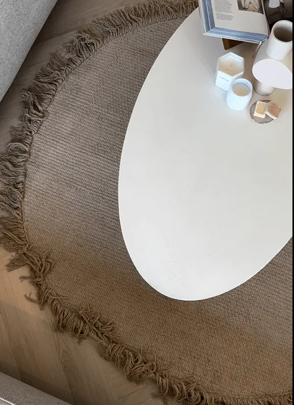 Runde Teppiche - Pike (beige)