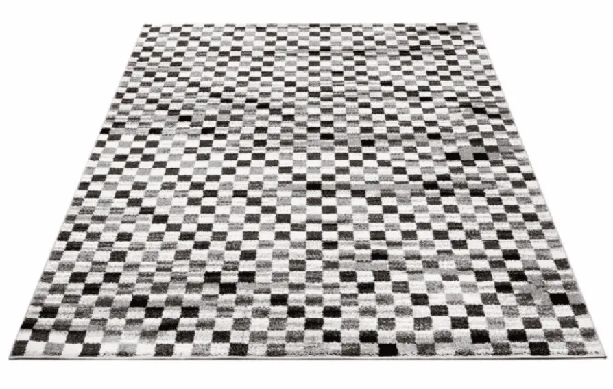 Wilton-Teppich - Leirvík (grau)