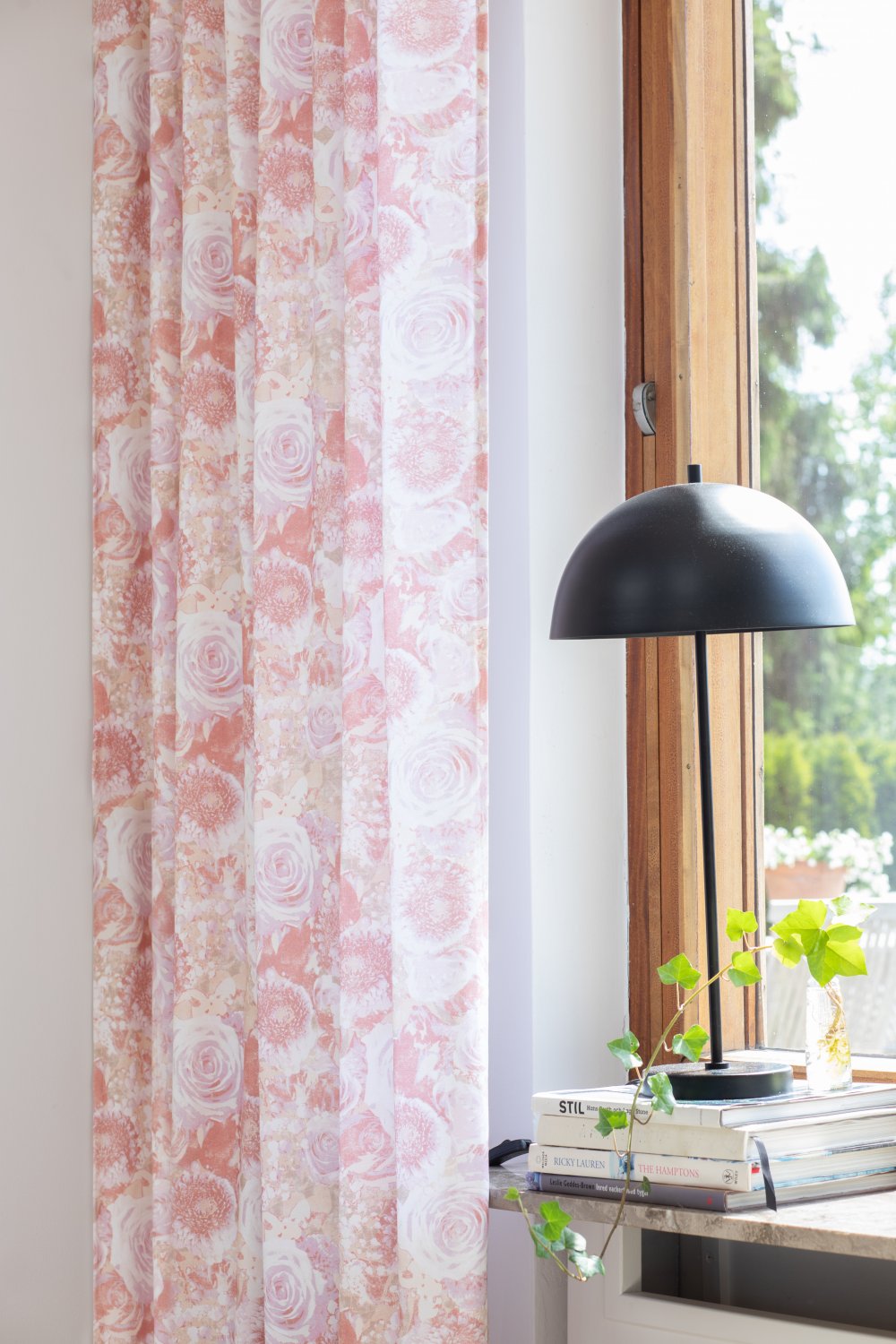 Vorhänge - Baumwollvorhang Soft (rosa)