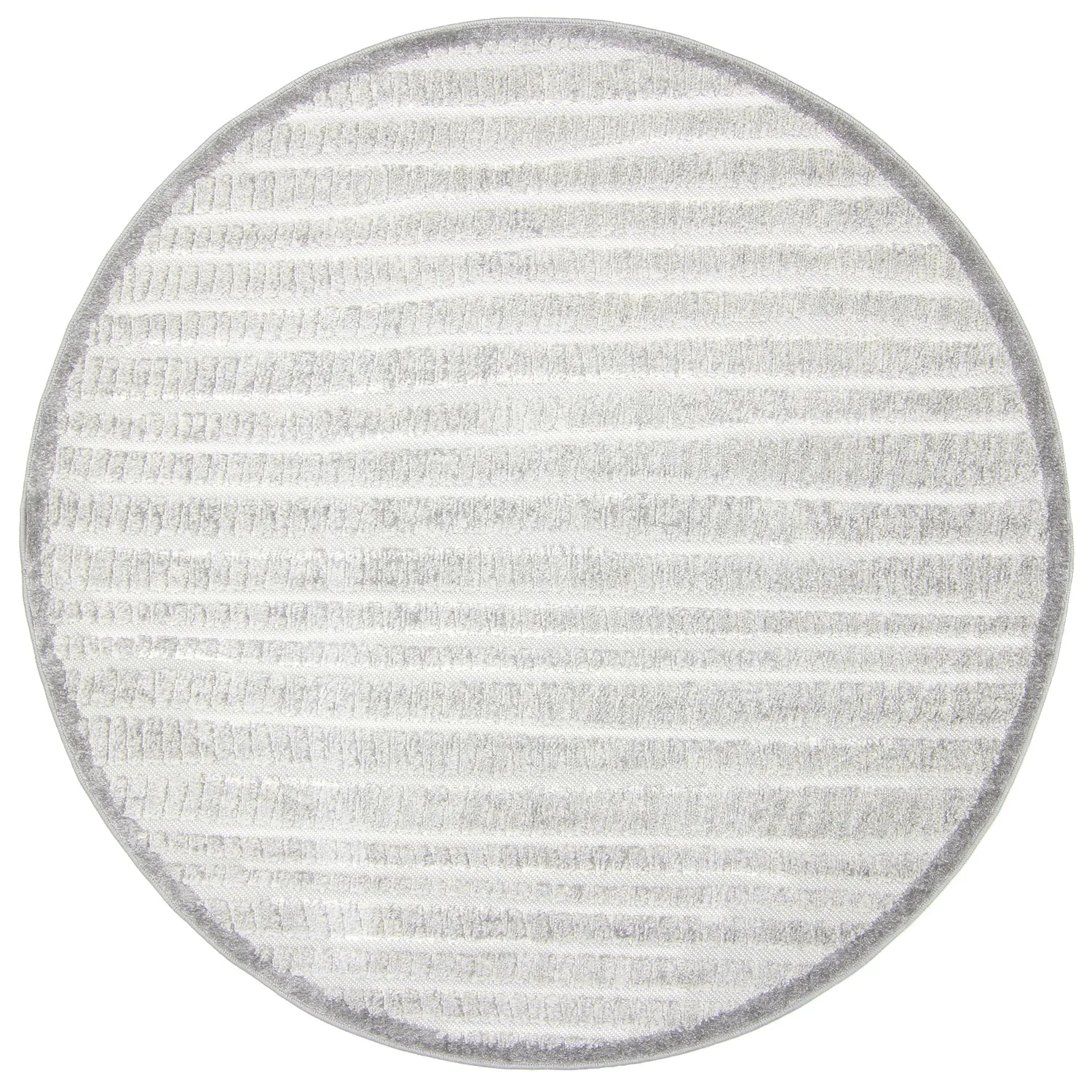 Runde Teppiche - Indoor/Outdoor Kendall (cream/grau)