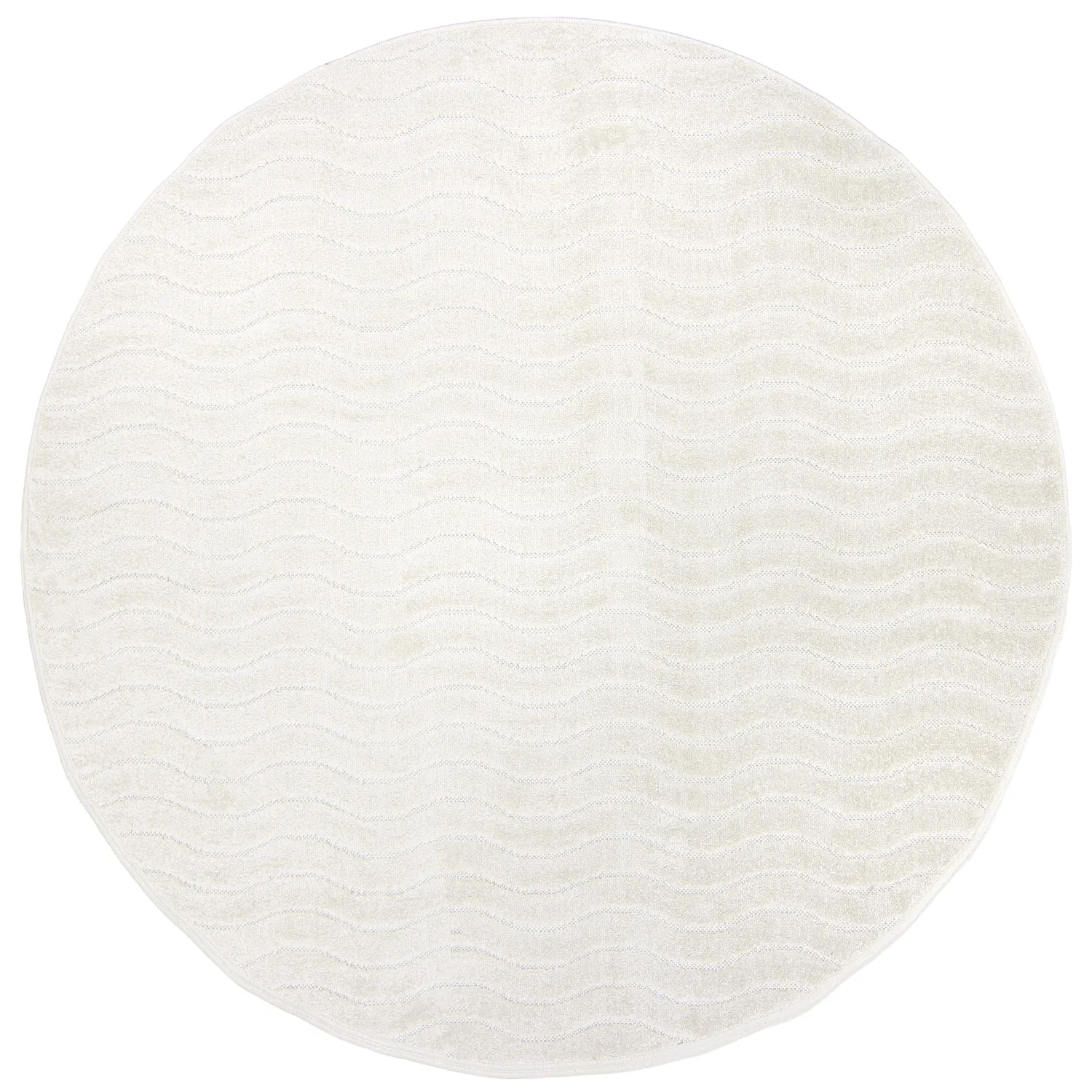 Runde Teppiche - Indoor/Outdoor Baltimore (cream)
