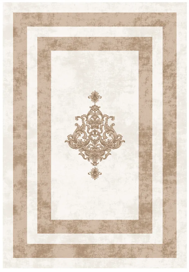 Wilton-Teppich - Soros (beige/weiß