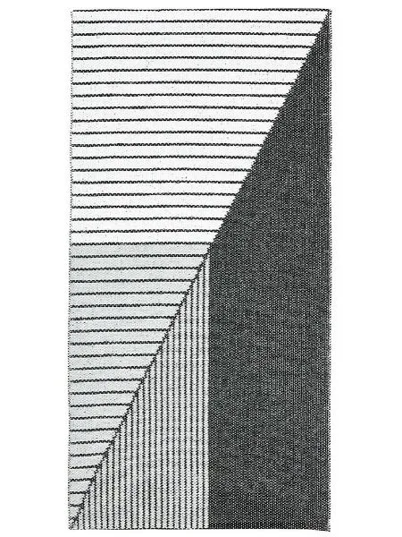Kunststoffteppiche - Der Horred-Teppich Stripe (grau)