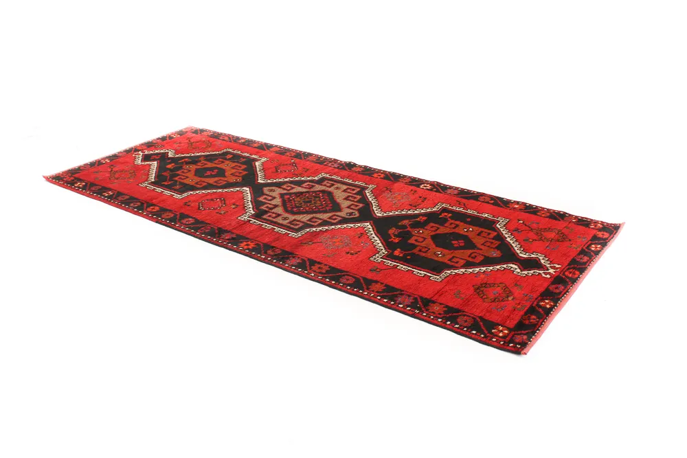 Kelim Teppich Orientalisch 325 x 129 cm