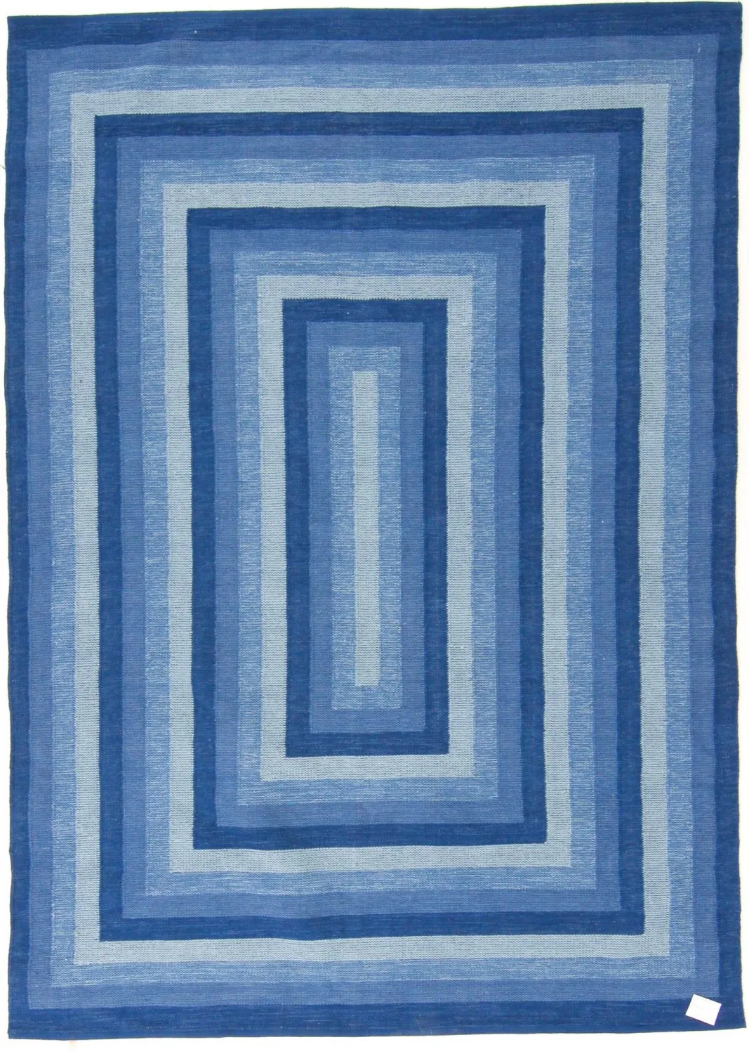 Flickenteppich - Chania (blau)