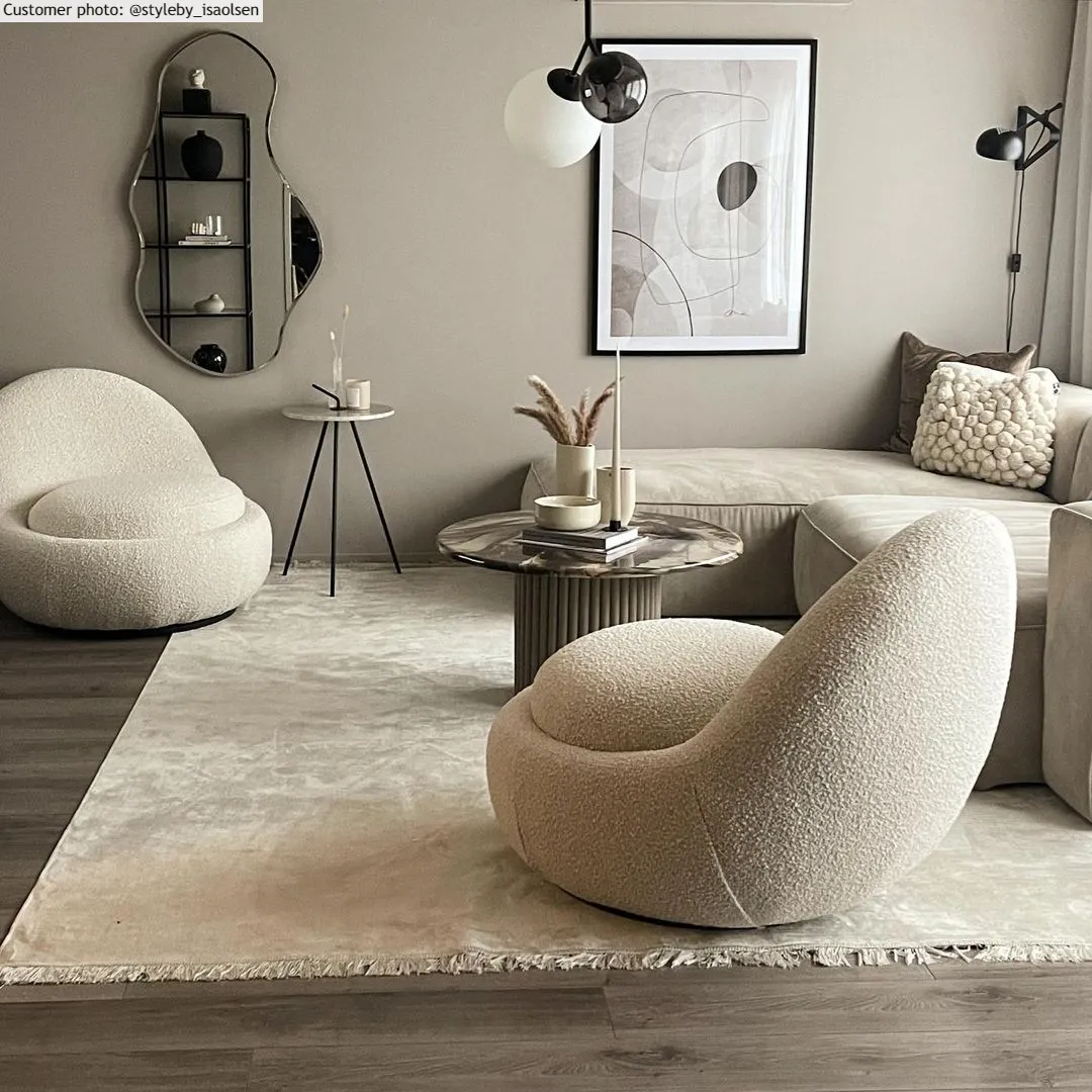 Wilton-Teppich - Art Silk (hellgrau/beige)