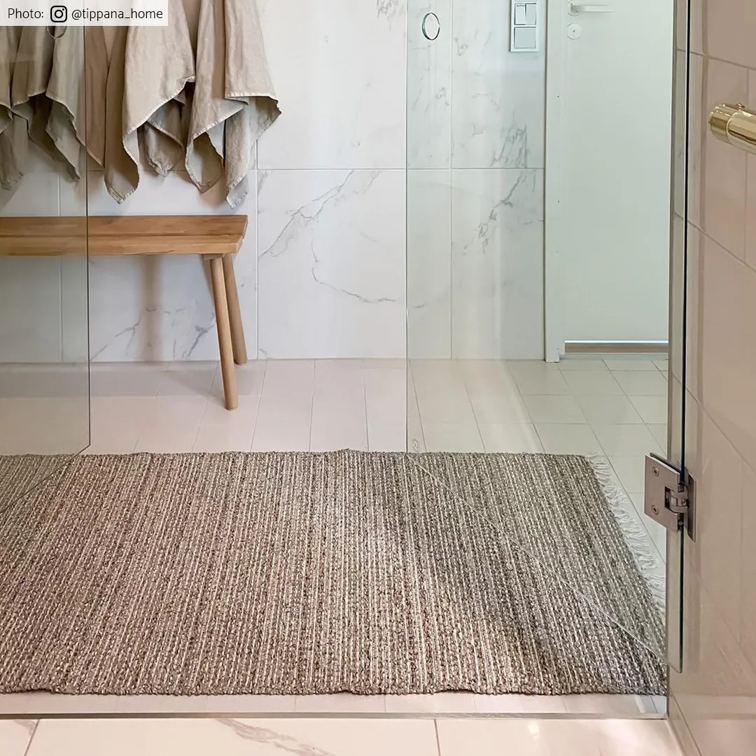 Kunststoffteppiche - Der Horred-Teppich Svea Mix (sand)