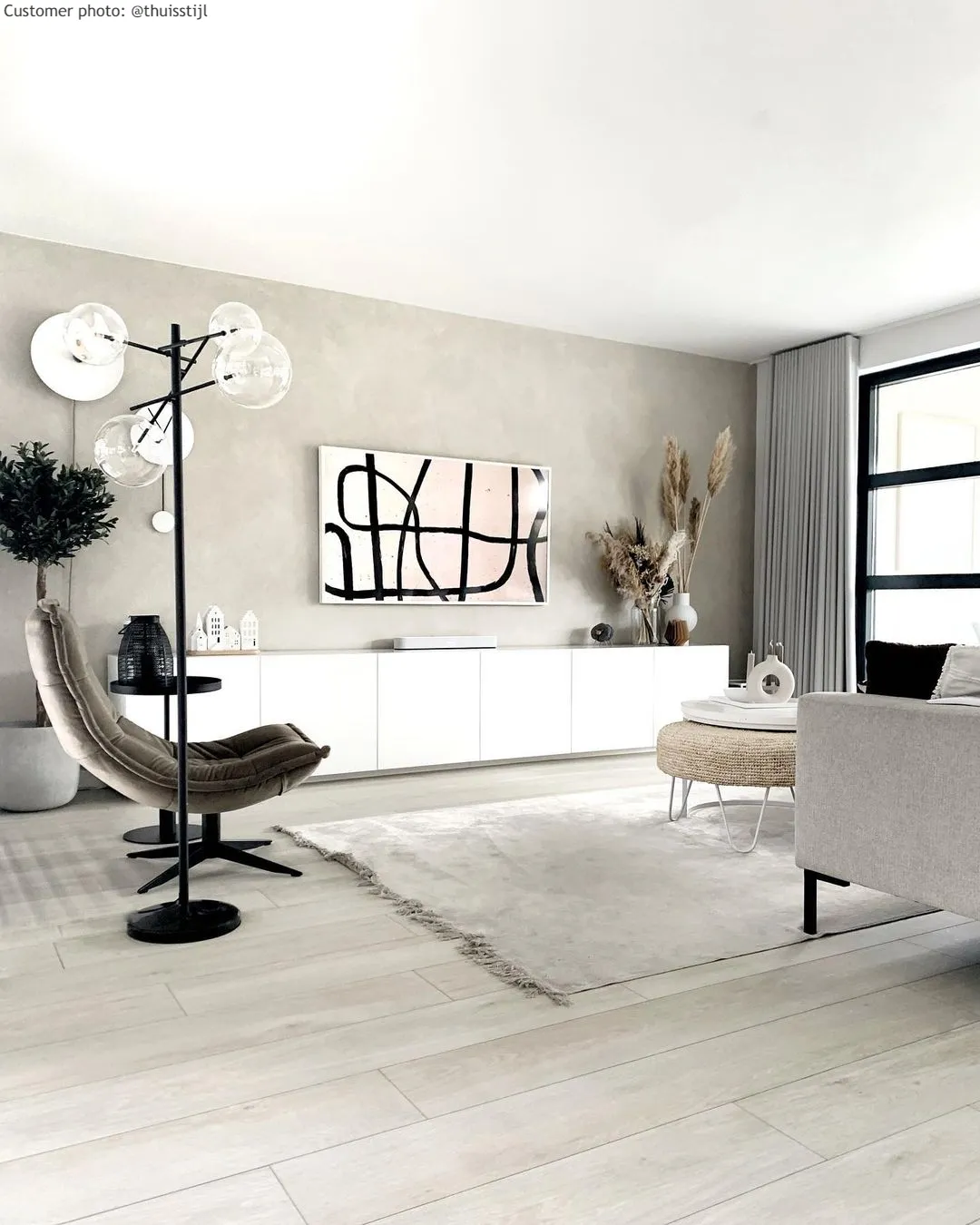 Wilton-Teppich - Art Silk (hellgrau/beige)