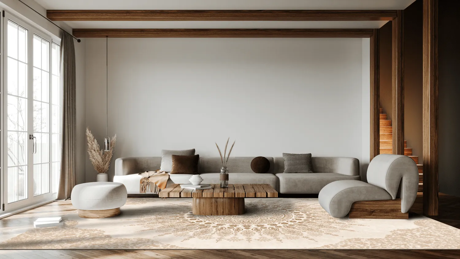 Wilton-Teppich - Sandrigo (beige)