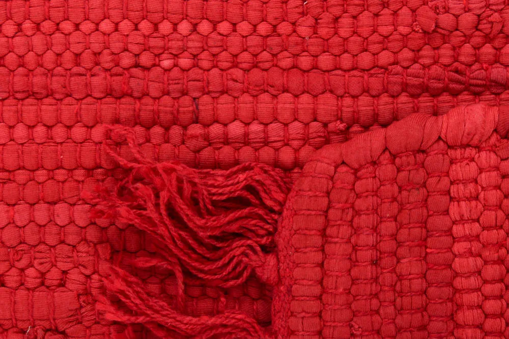 Flickenteppich - Silje (rot)