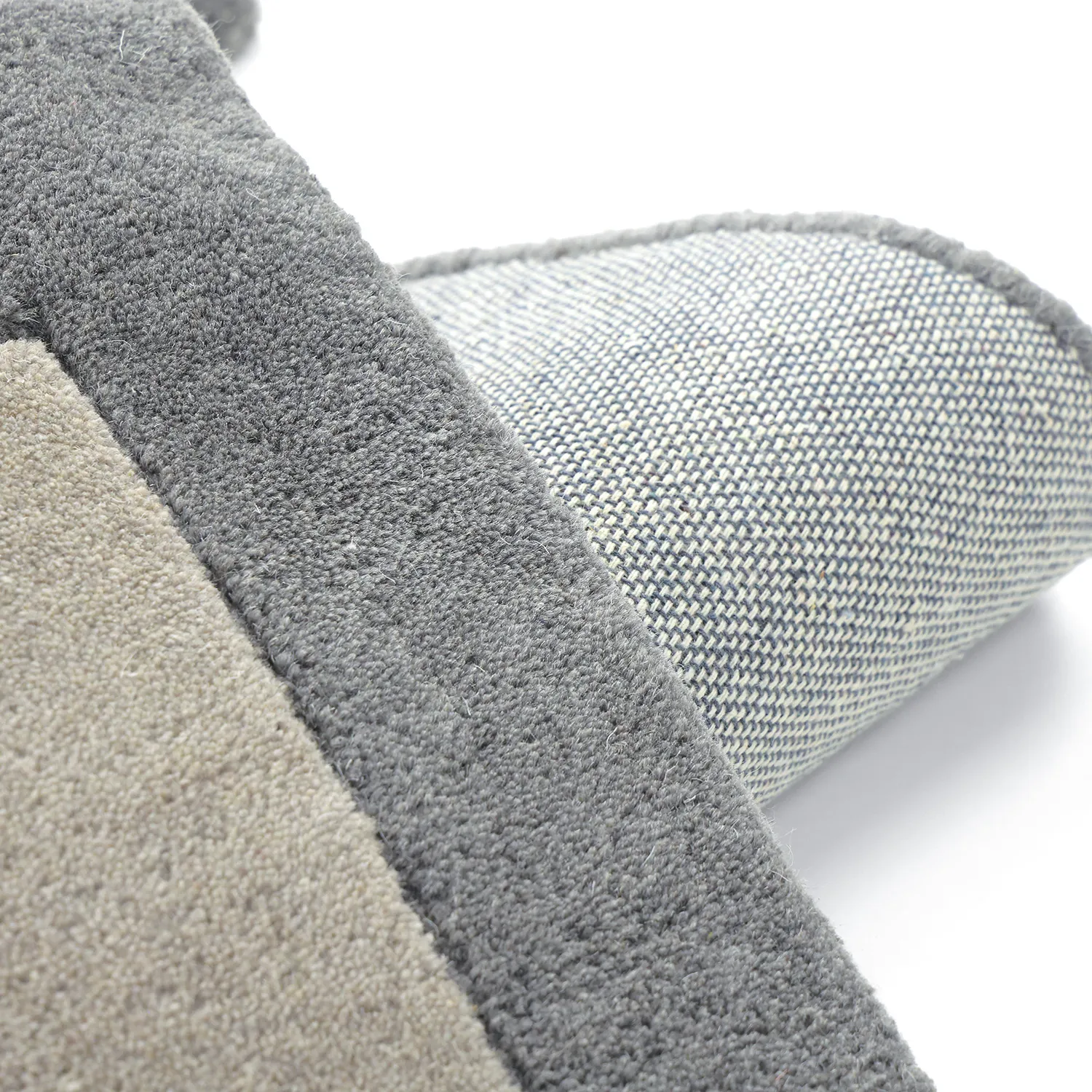 Wollteppich - Agra Hand Tufted Wool Premium (grau)