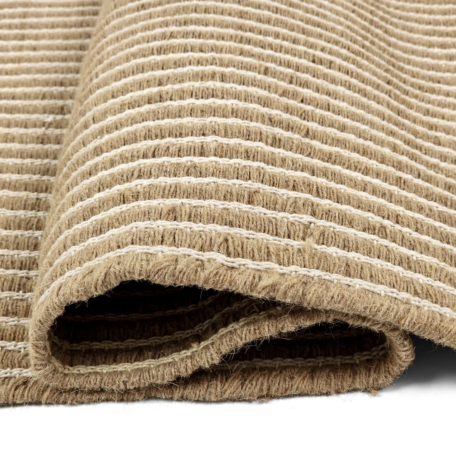 Wollteppich - Arbil (beige/weiß)