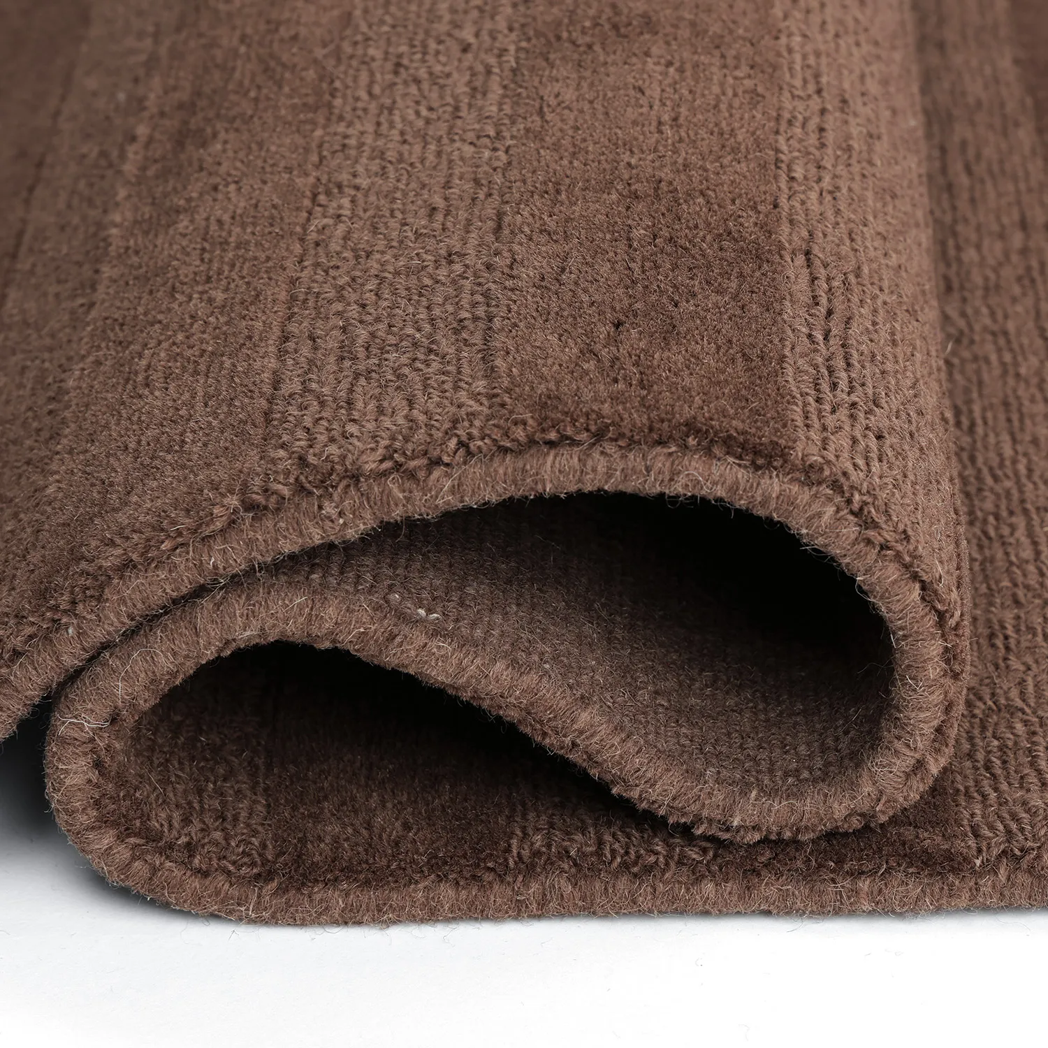 Wollteppich - Brenta Handloom Wool Premium (braun)