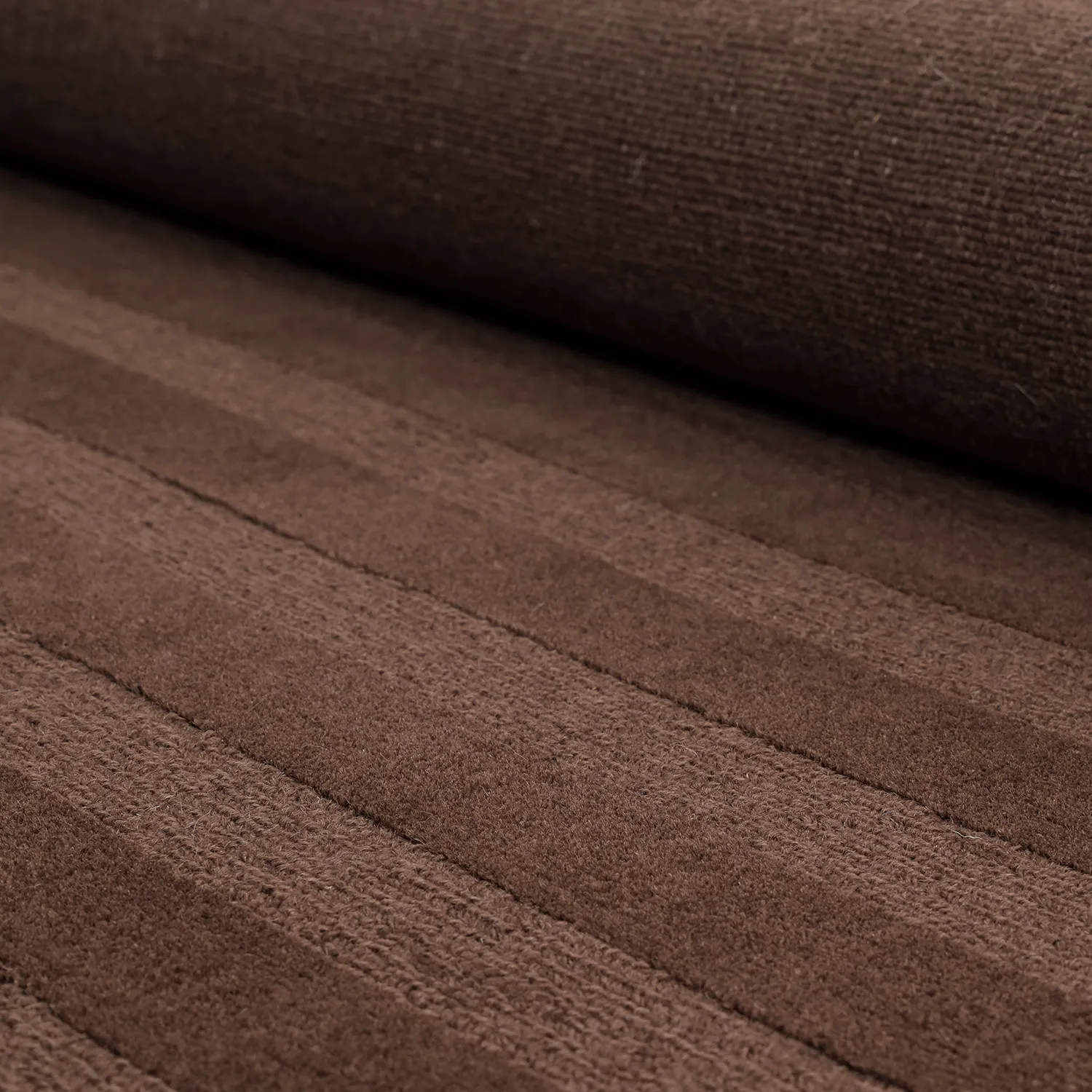 Wollteppich - Brenta Handloom Wool Premium (braun)