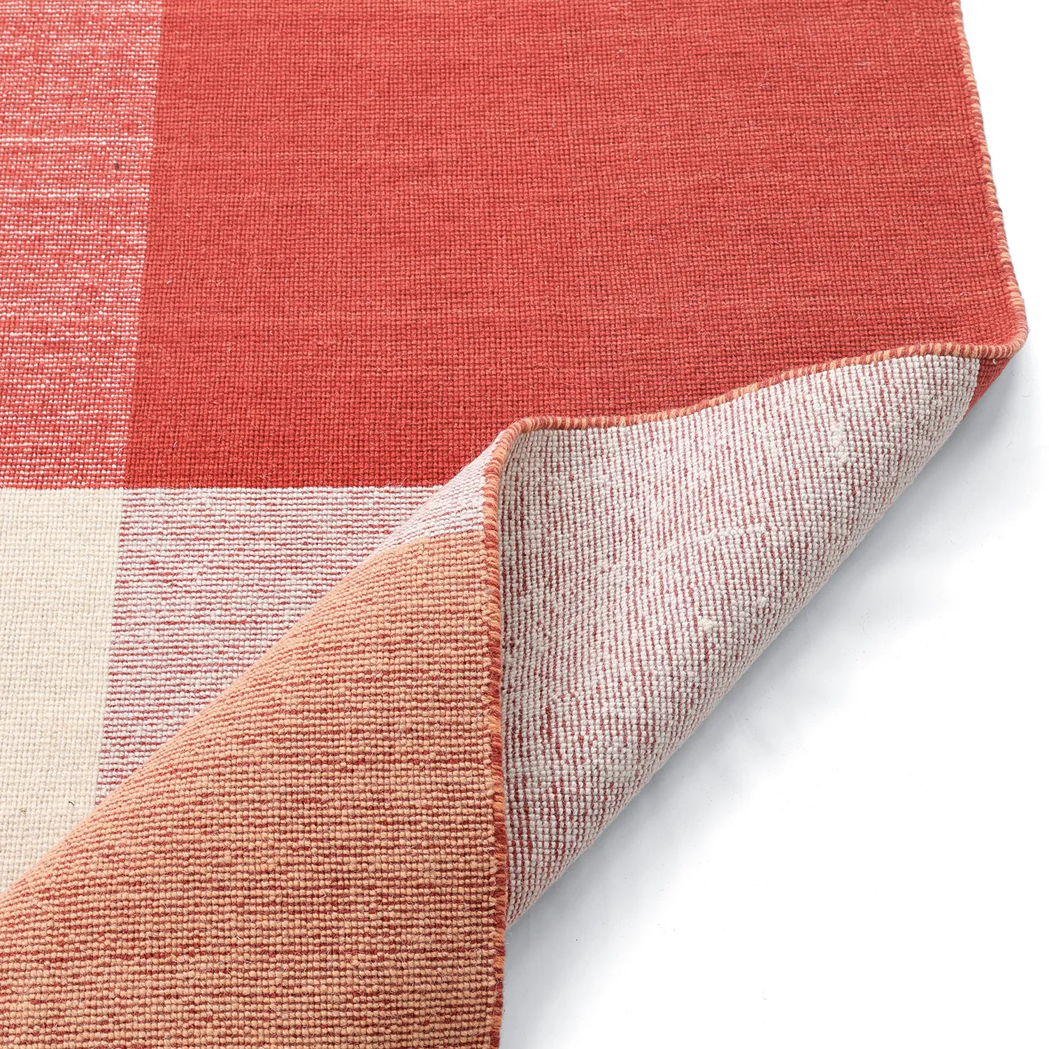 Wollteppich - Chaves (rot/orange)