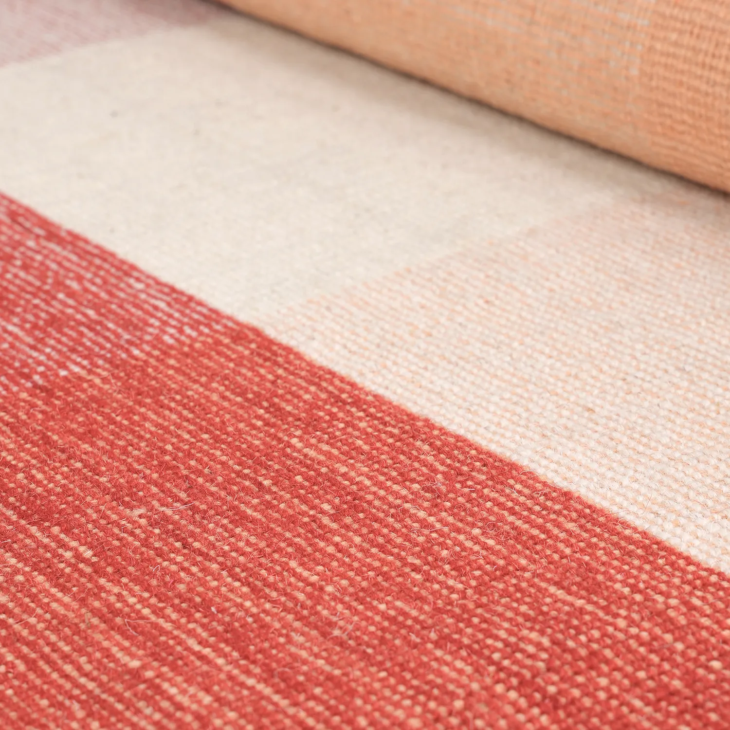 Wollteppich - Chaves (rot/orange)