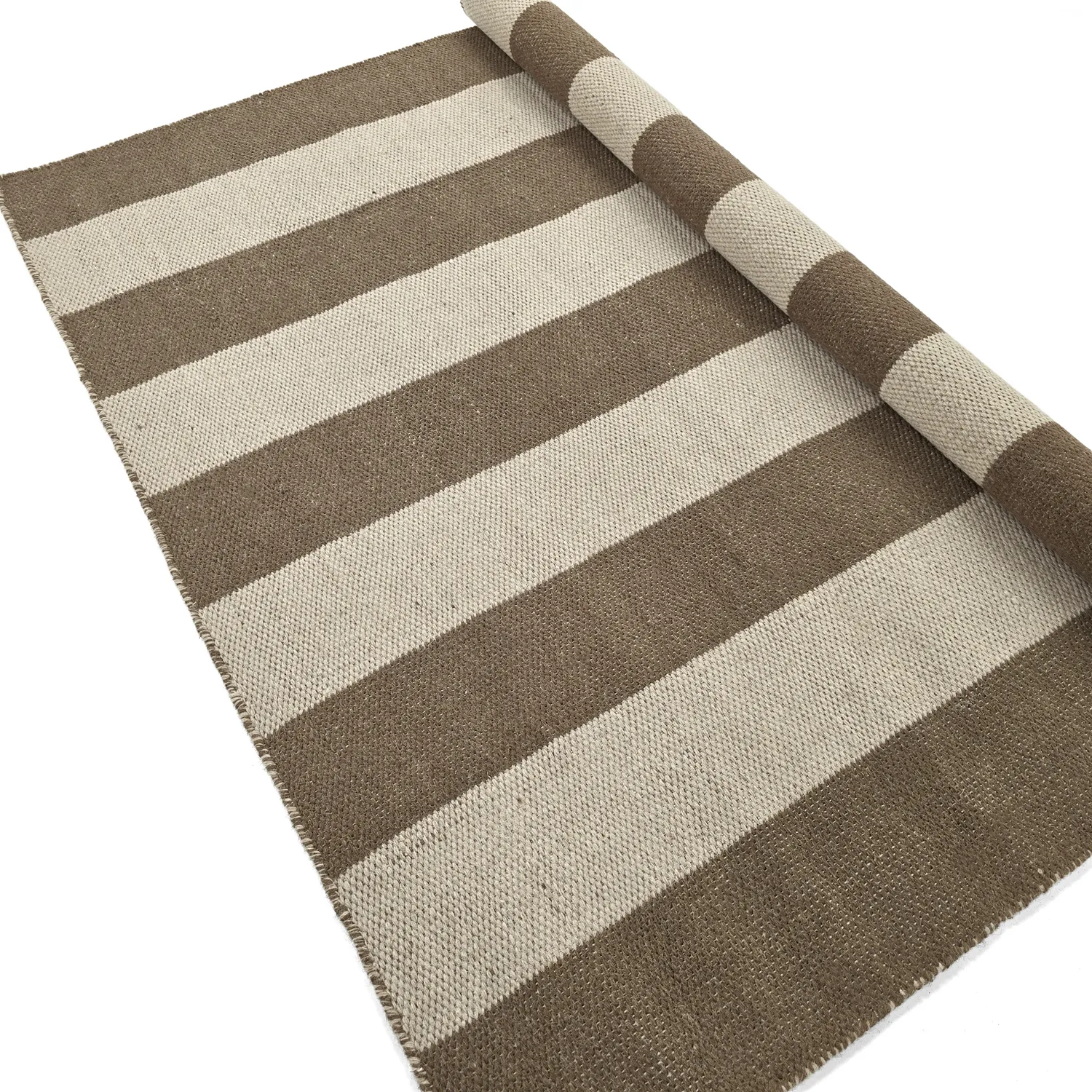 Wollteppich - Garine (braun/beige)