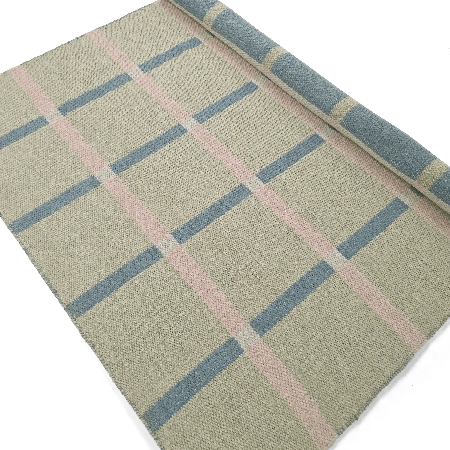 Wollteppich - Gingham (no. 1)