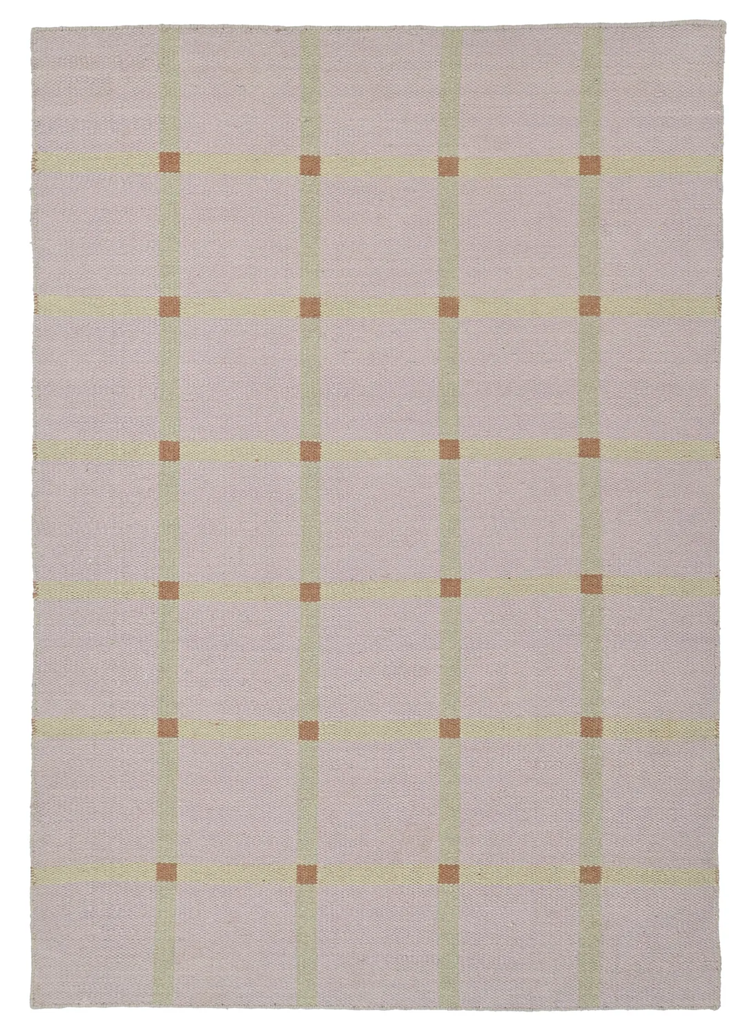 Wollteppich - Gingham (no. 4)