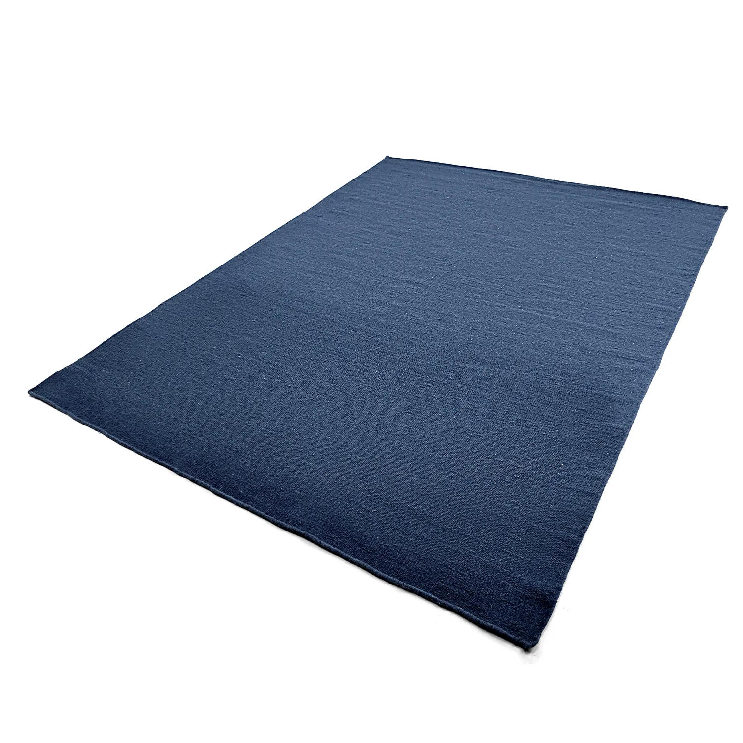 Wollteppich - Hamilton (marineblau)
