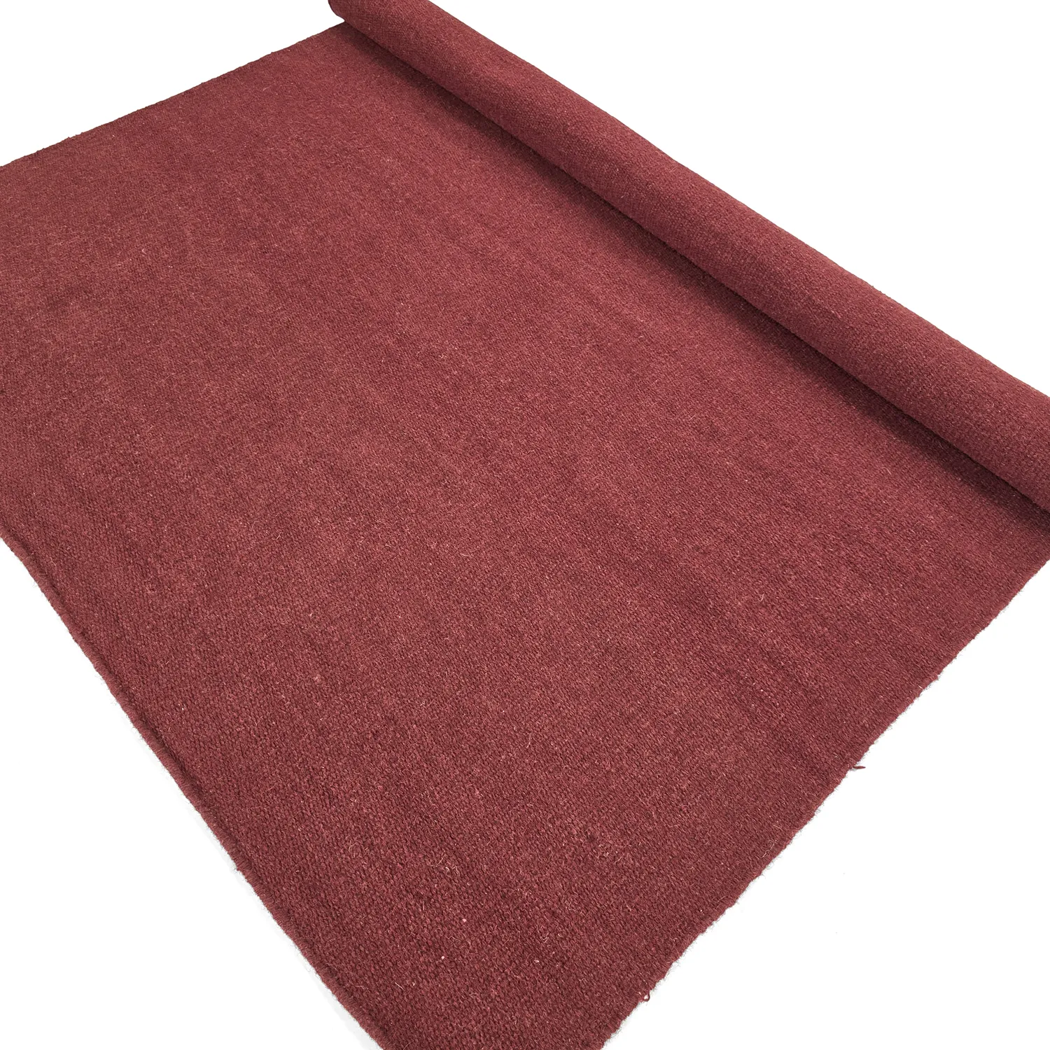 Wollteppich - Hamilton (tiefrot)