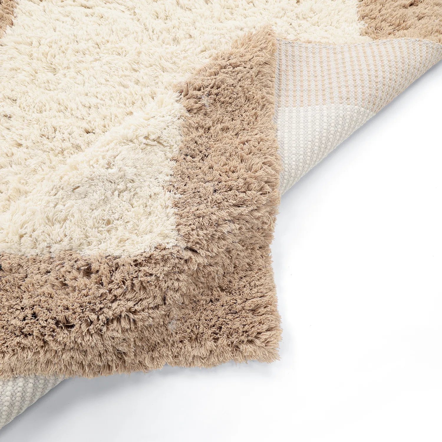 Wollteppich - Khenifra Handknot Wool Premium (creme/beige)