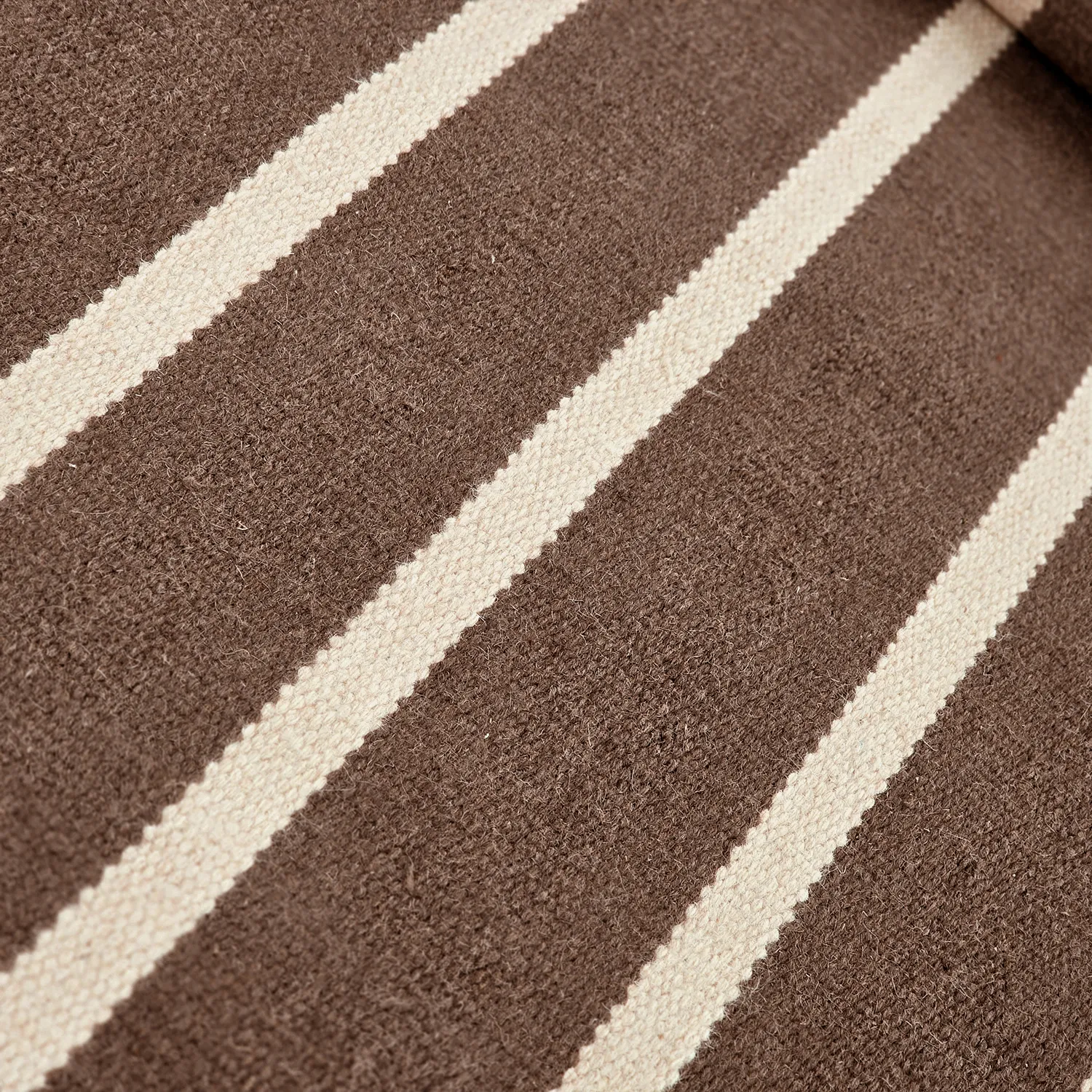 Wollteppich - Luton (natur/dunkel-taupe)