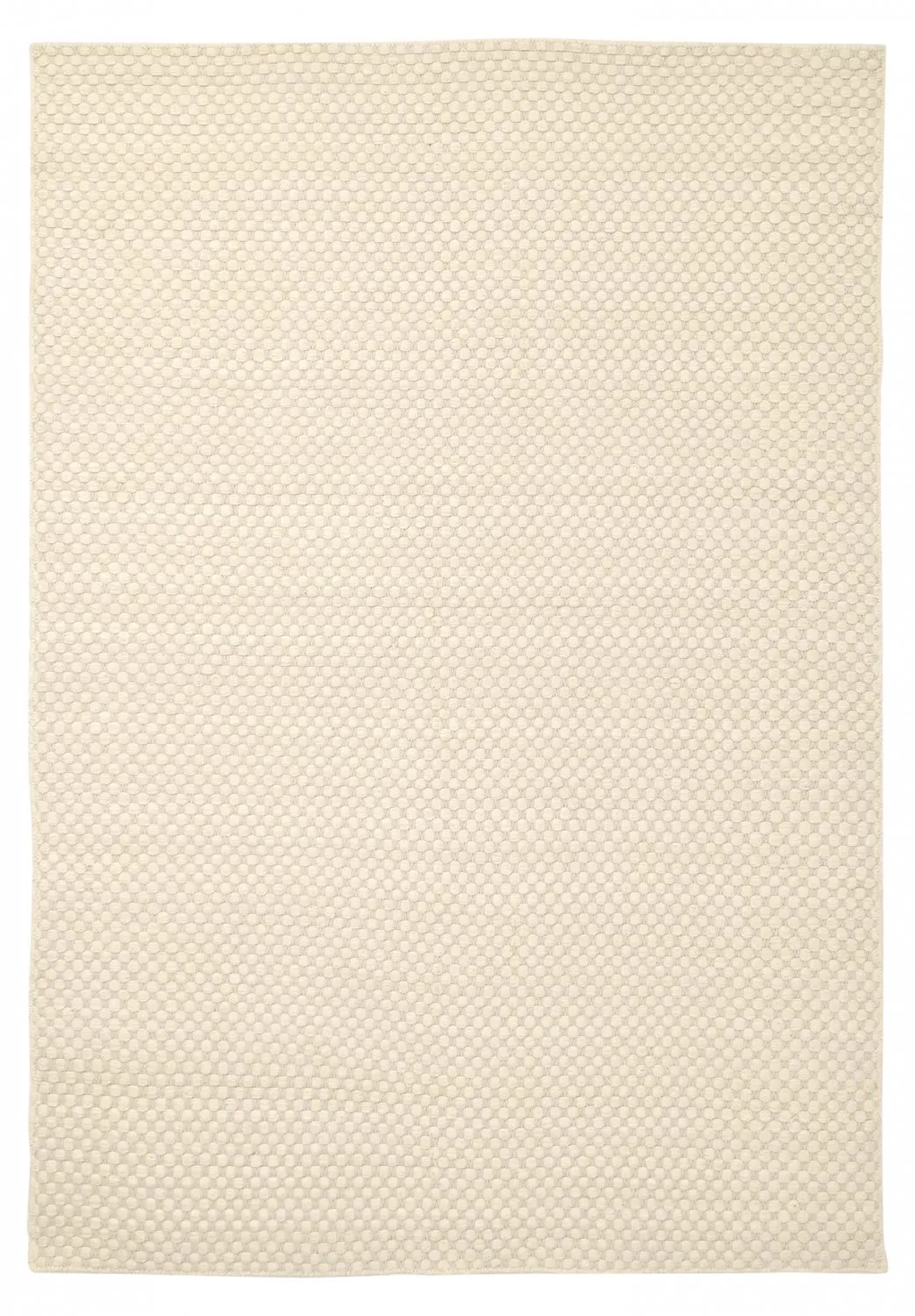 Wollteppich - Ovelia (beige/weiß)