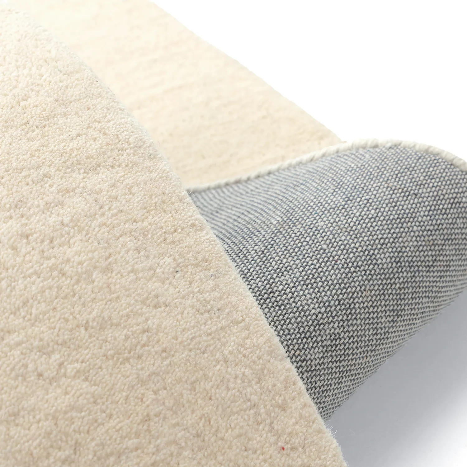 Wollteppich - Puri Hand Tufted Wool Premium (grün/creme)