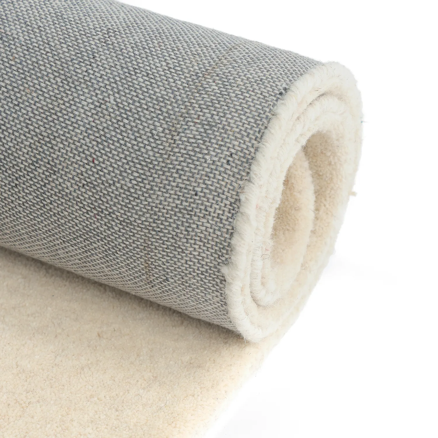 Wollteppich - Puri Hand Tufted Wool Premium (grün/creme)
