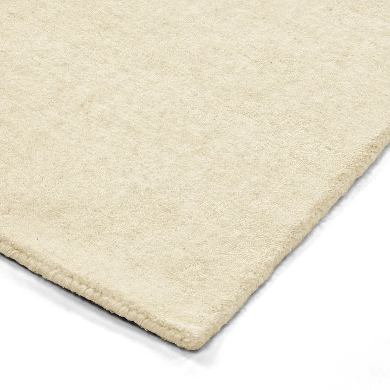 Wollteppich - Rozel Handloom Wool Premium (creme)