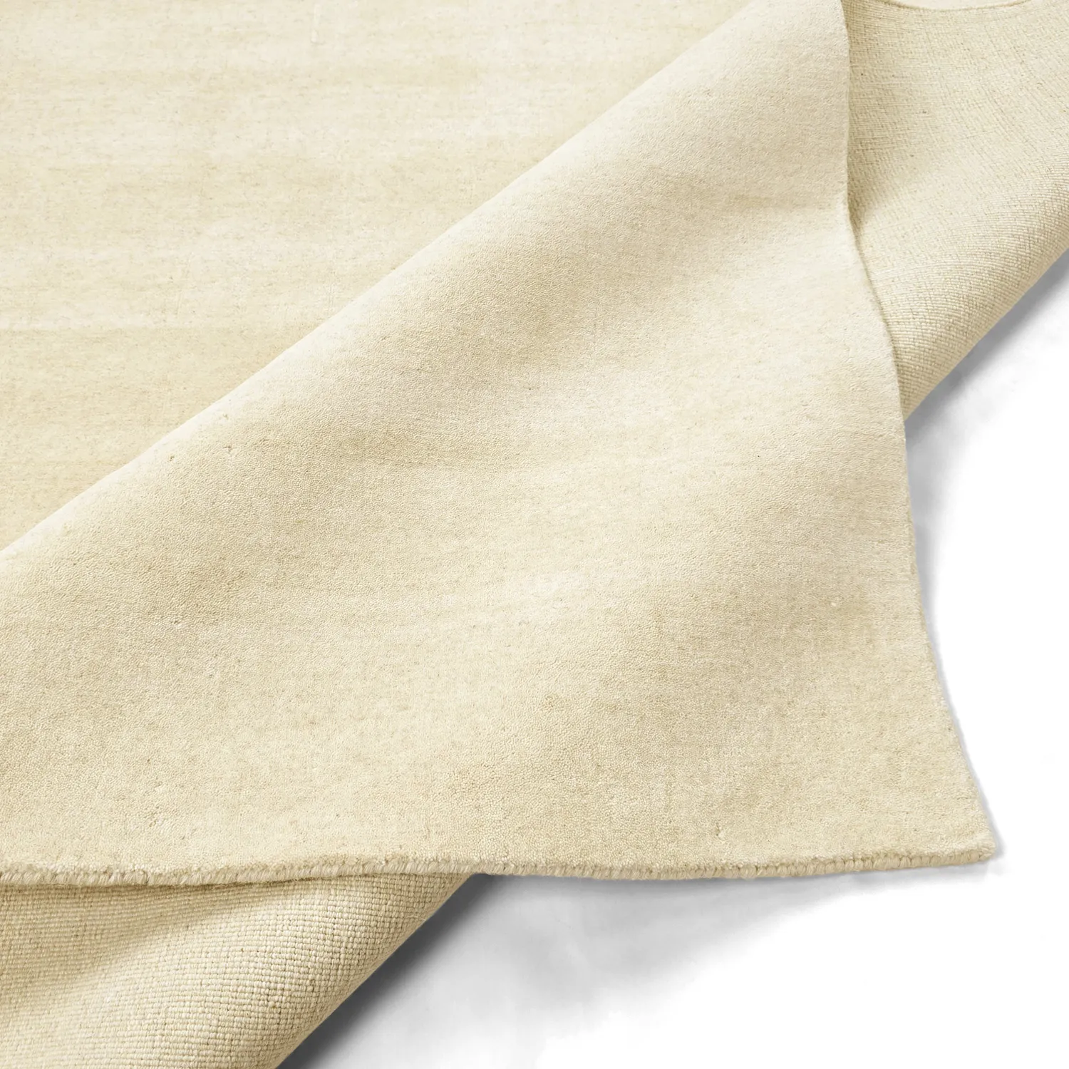 Wollteppich - Rozel Handloom Wool Premium (creme)
