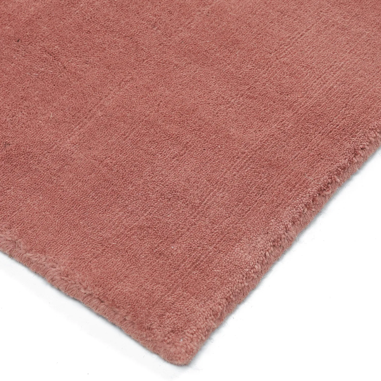 Wollteppich - Rozel Handloom Wool Premium (staubrot)