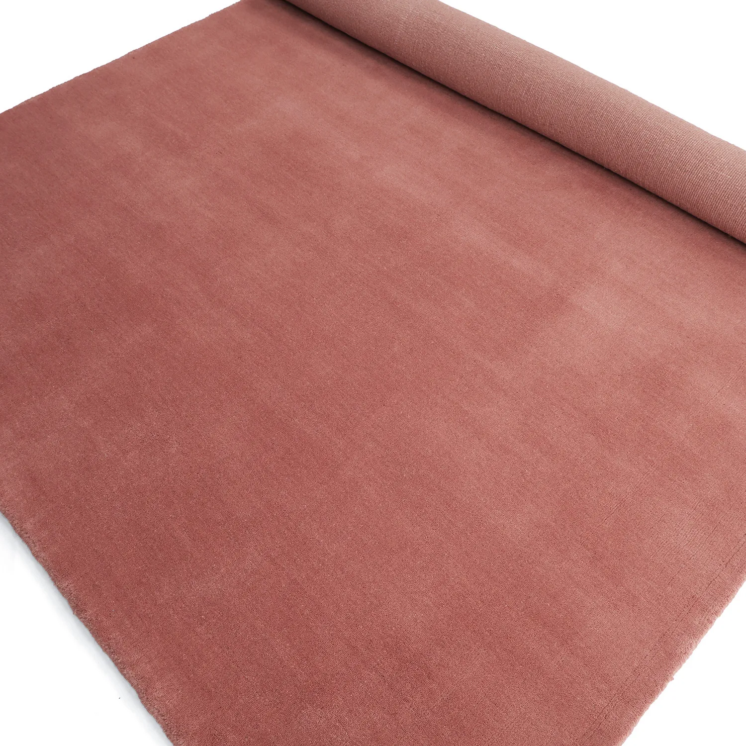 Wollteppich - Rozel Handloom Wool Premium (staubrot)