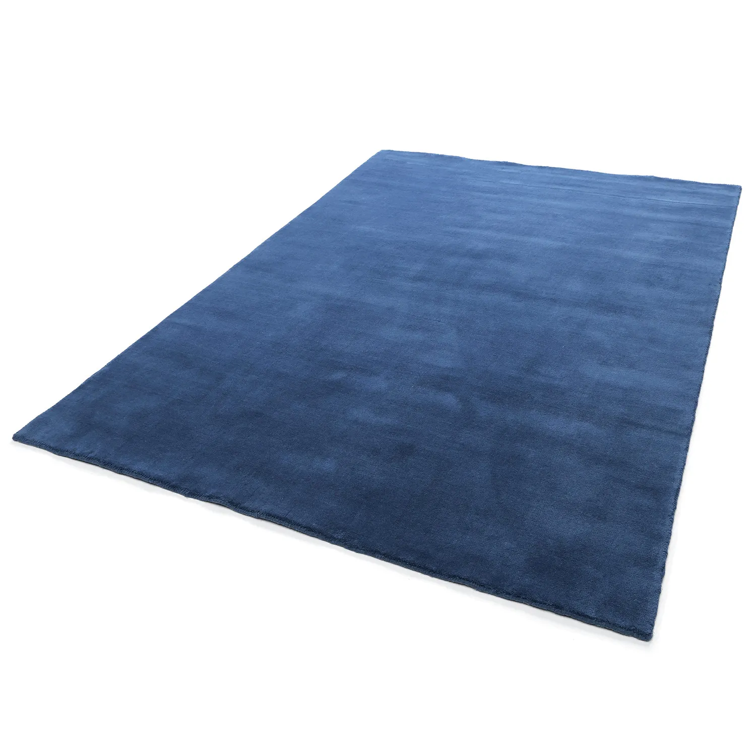 Wollteppich - Rozel Handloom Wool Premium (marineblau)
