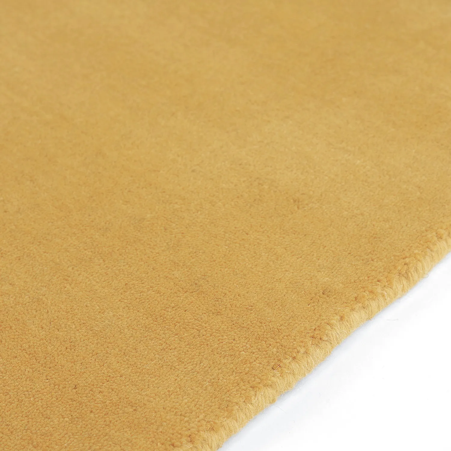 Wollteppich - Rozel Handloom Wool Premium (ocker)