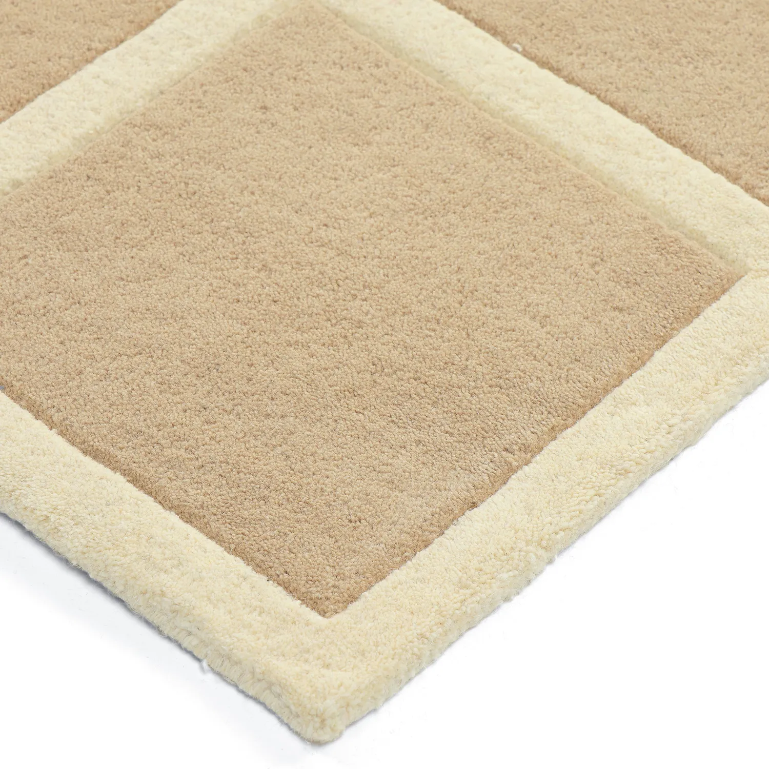 Wollteppich - Syl Hand Tufted Wool Premium (beige/creme)